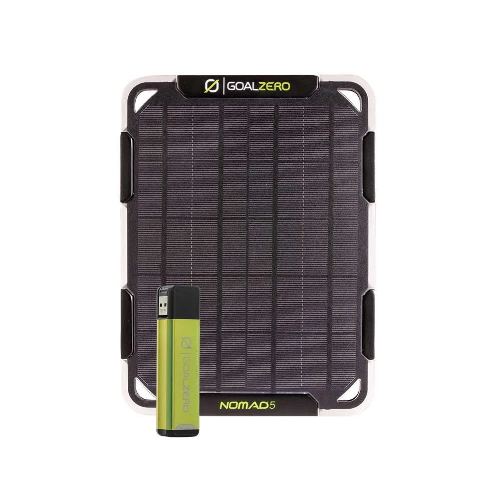 Goal Zero Nomad 5 Solar Kit Gear 3 Goal Zero Nomad 5 Solar Kit Gear