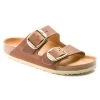 Birkenstock Footwear Arizona Oiled Leather Big Buckle Sandals For Women (Narrow Fit)
