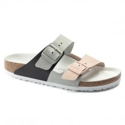 Birkenstock Arizona Split Nubuck Leather Sandals (Narrow) For Women