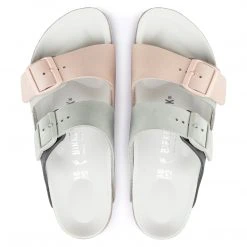 Birkenstock Arizona Split Nubuck Leather Sandals (Narrow) For Women