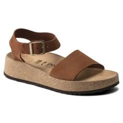 Birkenstock Glenda Nubuck Leather Sandals For Women Women's