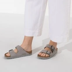 Birkenstock Arizona Nubuck Leather Sandals For Women 7 Birkenstock Arizona Nubuck Leather Sandals For Women