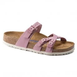 Birkenstock Footwear Franca Nubuck Leather Sandals For Women