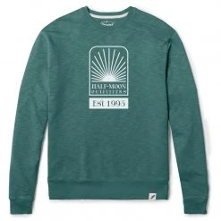 Half-Moon Outfitters Half-Moon Collection Daybreak ’93 Weathered Terry Crew Pullover