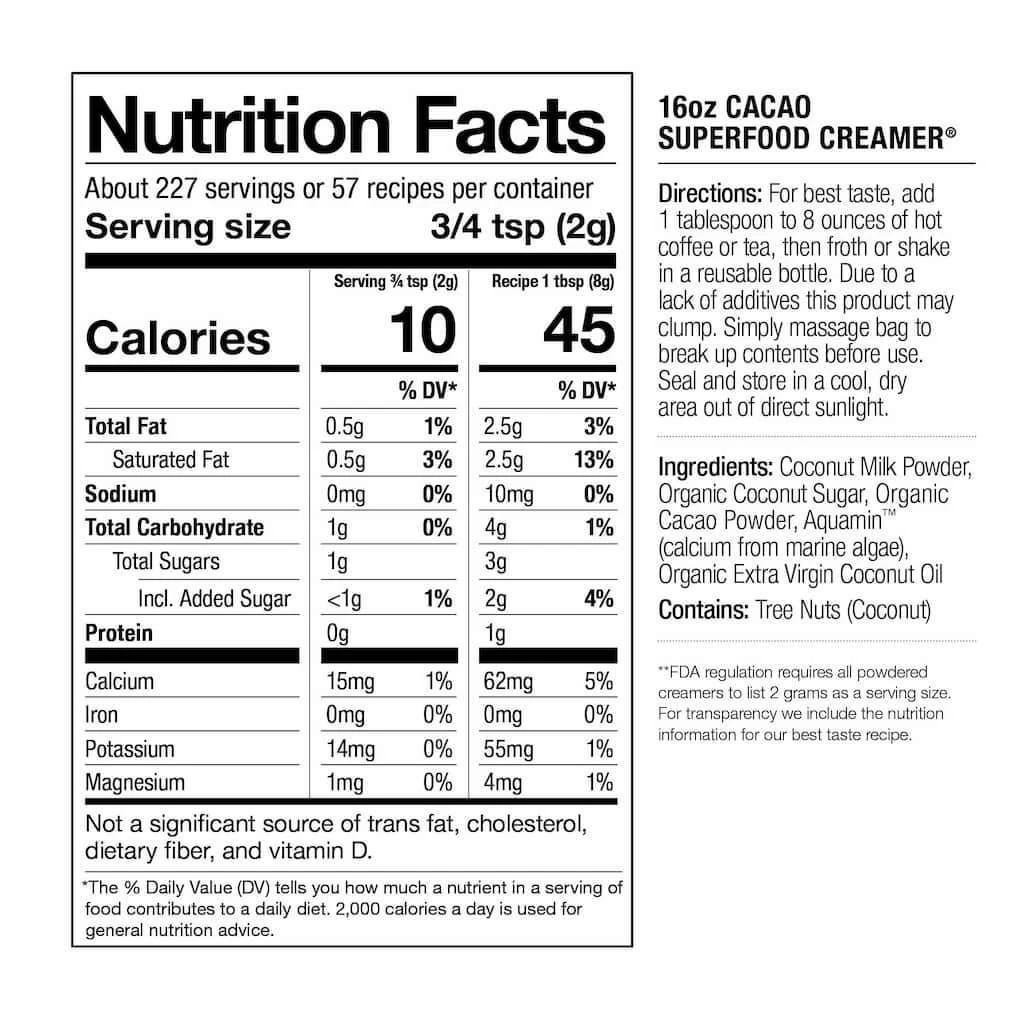 Laird Superfood Cacao Superfood Creamer Gear