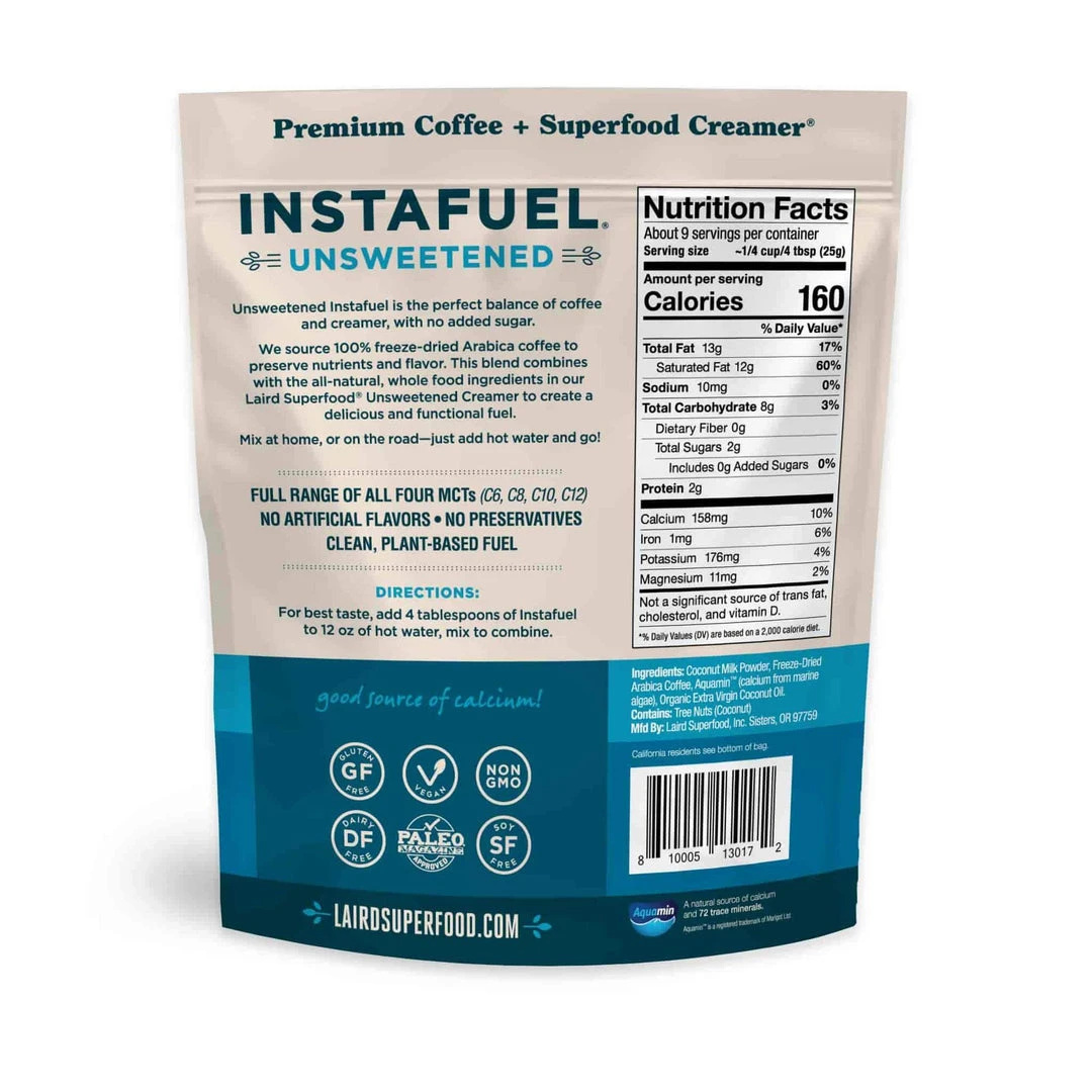 Laird Superfood Unsweetened Instafuel Gear 4 Laird Superfood Unsweetened Instafuel Gear