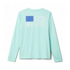 Columbia Sportswear Terminal Tackle Fish Flag Long Sleeve For Boys