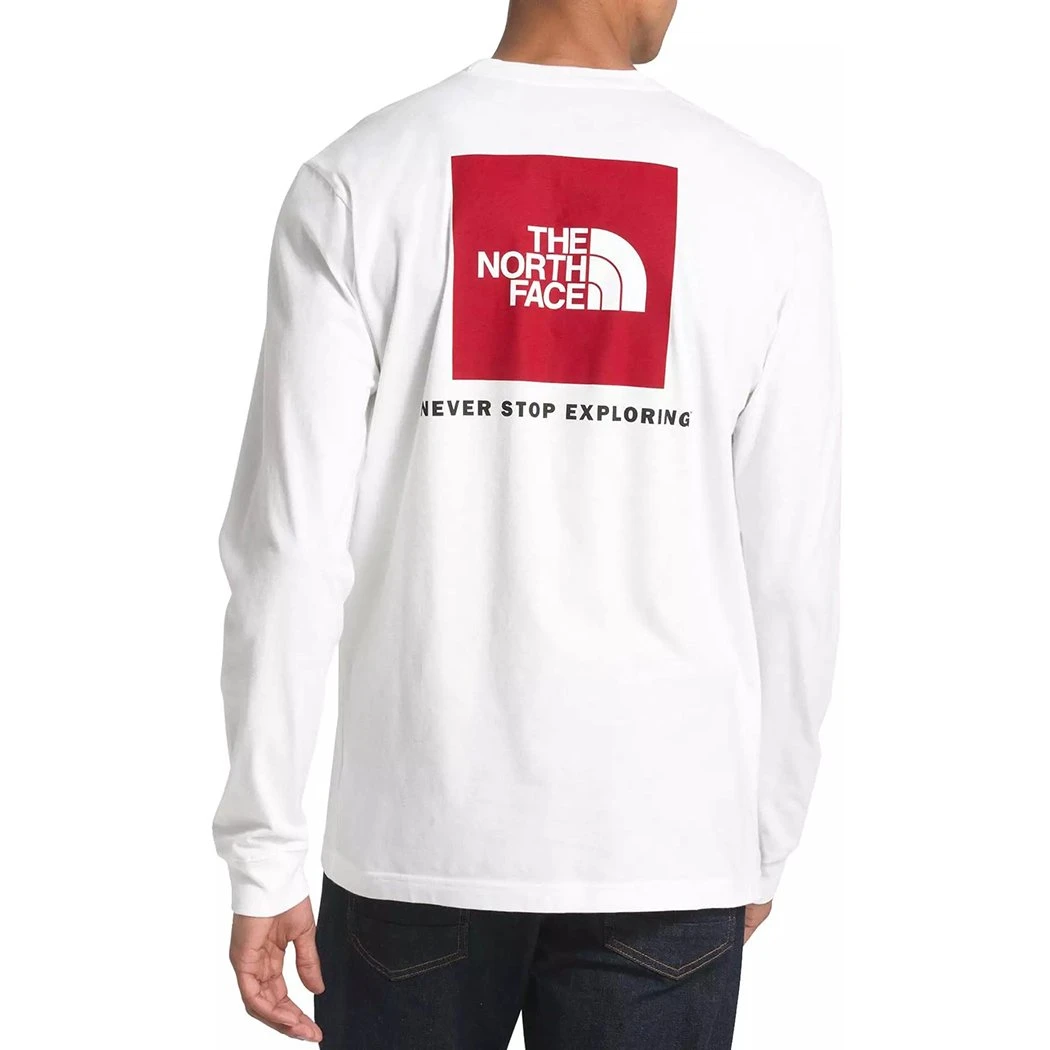 The North Face Long Sleeve Box NSE Tee For Men 4 The North Face Long Sleeve Box NSE Tee For Men