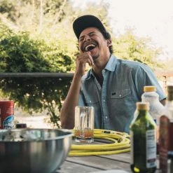 Howler Brothers H Bar B Snapshirt For Men Men's 11 Howler Brothers H Bar B Snapshirt For Men Men's