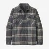 Patagonia Men's Insulated Organic Cotton Midweight Fjord Flannel Shirt For Men (Past Season)