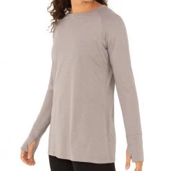 Free Fly Apparel Women's Bamboo Lightweight Long Sleeve Shirt For Women