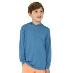 Free Fly Apparel Bamboo Shade Hoody For Youth Kids'