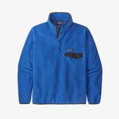 Patagonia Men's Lighweight Synchilla Snap-T Fleece Pullover For Men (Past Season)