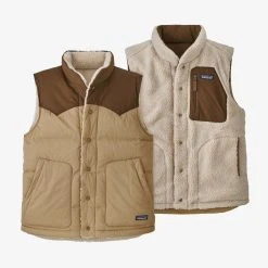 Patagonia Men's Reversible Bivy Down Vest For Men (Past Season)