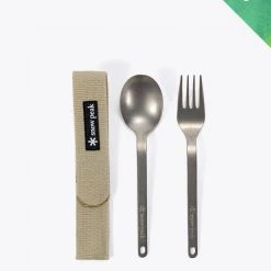 Snow Peak Titanium Fork & Spoon Set Gear