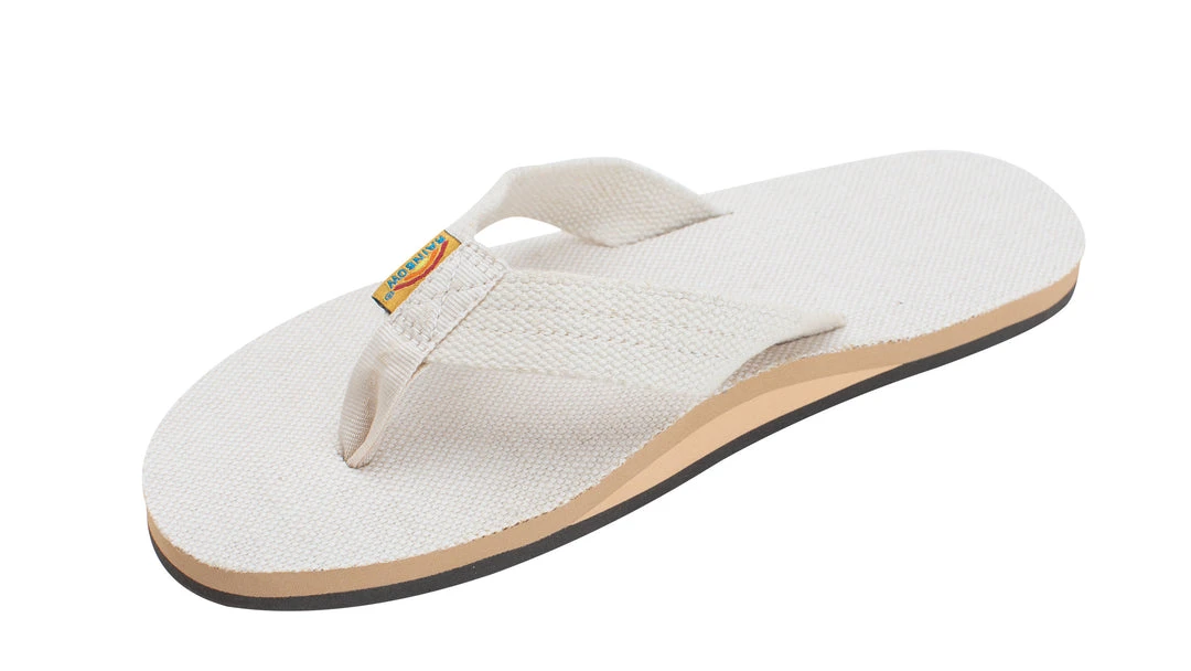 Rainbow Hemp Single Arch Sandals For Men 3 Rainbow Hemp Single Arch Sandals For Men