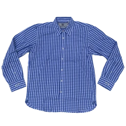 Half-Moon Collection Half-Moon Threadworks Long Sleeve Oxford Shirt For Men