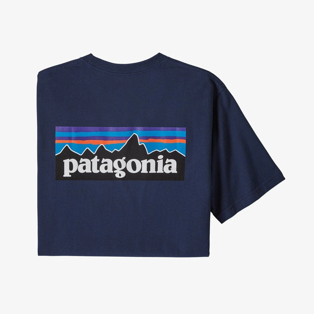 Patagonia Men's P-6 Logo Responsibili-Tee For Men 3 Patagonia Men's P-6 Logo Responsibili-Tee For Men