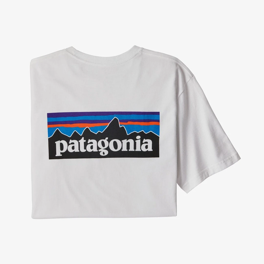 Patagonia Men's P-6 Logo Responsibili-Tee For Men 4 Patagonia Men's P-6 Logo Responsibili-Tee For Men