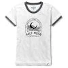 Half-Moon Outfitters Moon Arch Ringer Short Sleeve T-Shirt For Women Half-Moon Collection