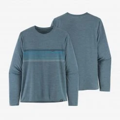Patagonia Long Sleeved Capilene Cool Daily Graphic Shirt For Men Men's