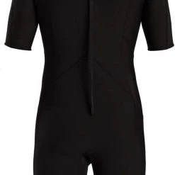 Billabong Men's 2/2 Absolute Back Zip Short Sleeve Flatlock Spring Wetsuit For Men