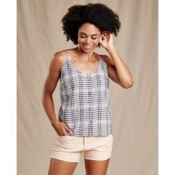 Toad&Co Airbrush Button Tank Top For Women (Past Season) Women's