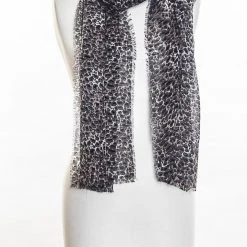 VSA Animal Print On Lurex Scarf For Women