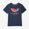 Patagonia Kids' Regenerative Organic Certified Cotton Live Simply T-Shirt For Baby