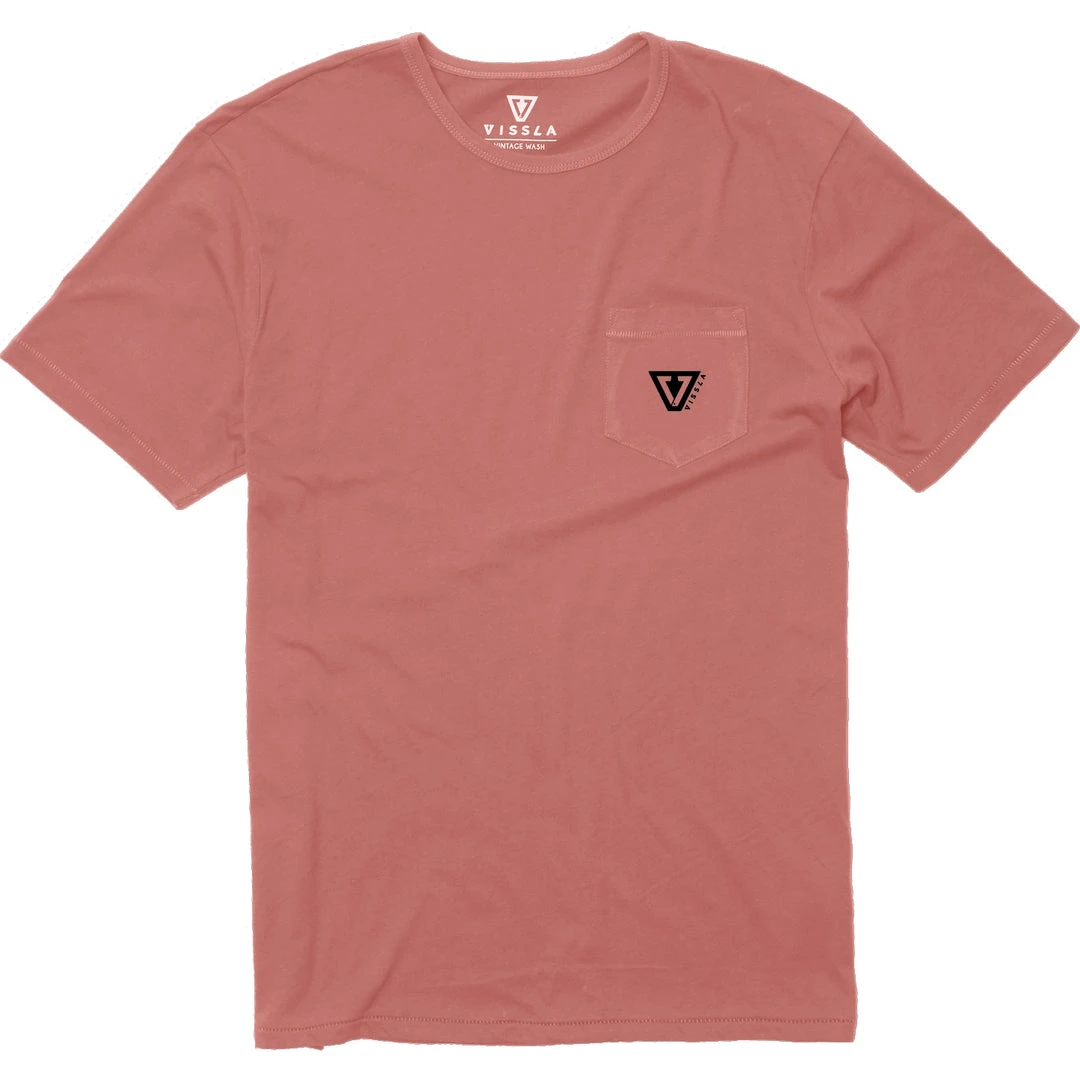 Vissla Men's Established Organic Pocket Tee For Men 6 Vissla Men's Established Organic Pocket Tee For Men