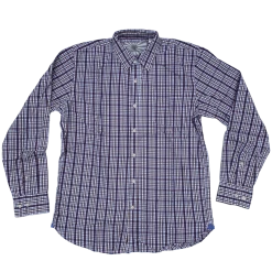 Half-Moon Collection Half-Moon Threadworks Long Sleeve Oxford Shirt For Men