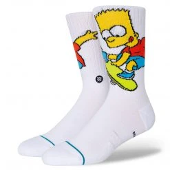 Stance Simpsons Bart Crew Socks For Men