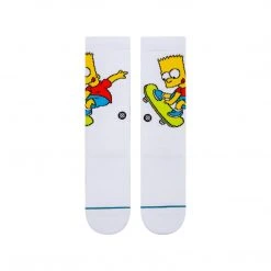 Stance Simpsons Bart Crew Socks For Men