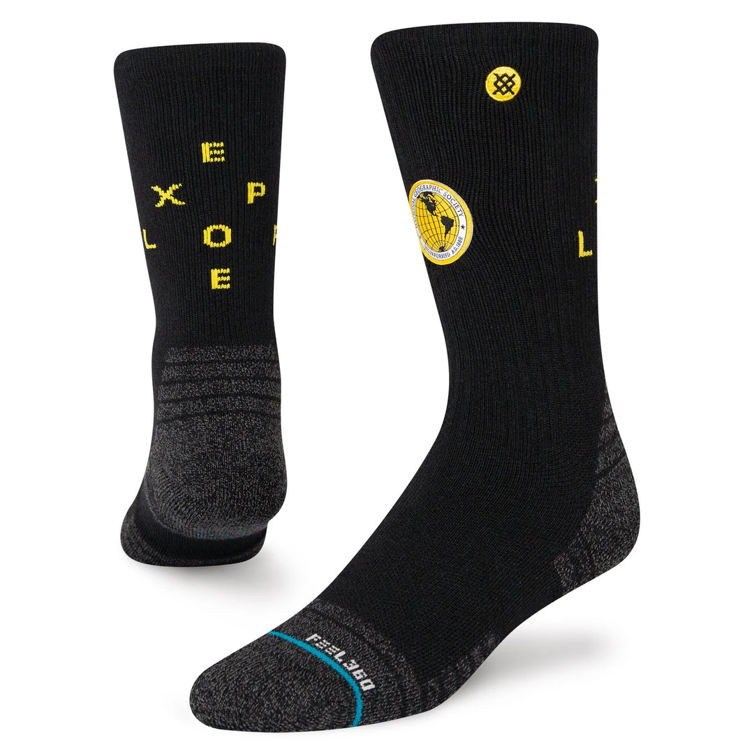 Stance National Geographic Exploration Wool Crew Socks For Men 3 Stance National Geographic Exploration Wool Crew Socks For Men