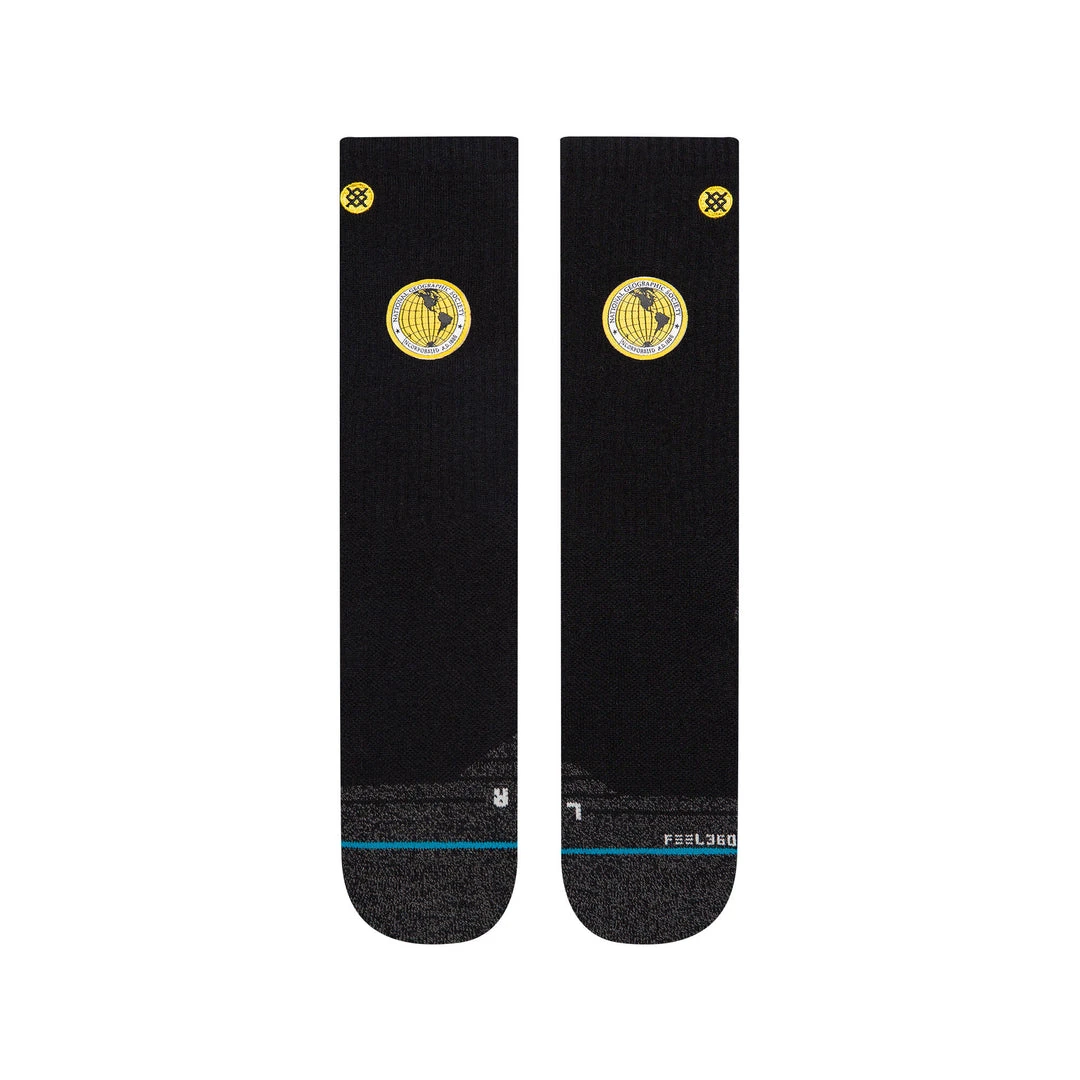 Stance National Geographic Exploration Wool Crew Socks For Men 4 Stance National Geographic Exploration Wool Crew Socks For Men