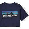 Patagonia P-6 Logo Organic Cotton T-Shirt For Men (Past Season) Men's 1 Patagonia P-6 Logo Organic Cotton T-Shirt For Men (Past Season) Men's