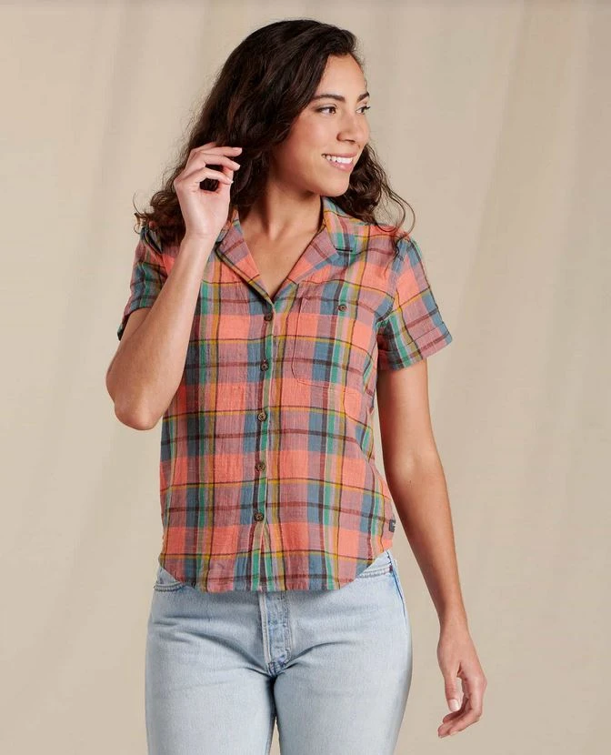 Toad&Co Camp Cove Short Sleeve Shirt For Women 6 Toad&Co Camp Cove Short Sleeve Shirt For Women
