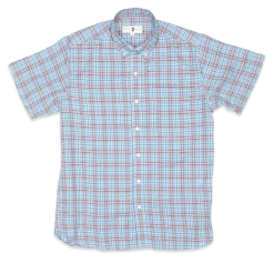 Duck Head Men's Bristol Plaid Twill Short Sleeve Shirt For Men