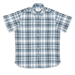 Duck Head Alford Plaid Short Sleeve Shirt For Men