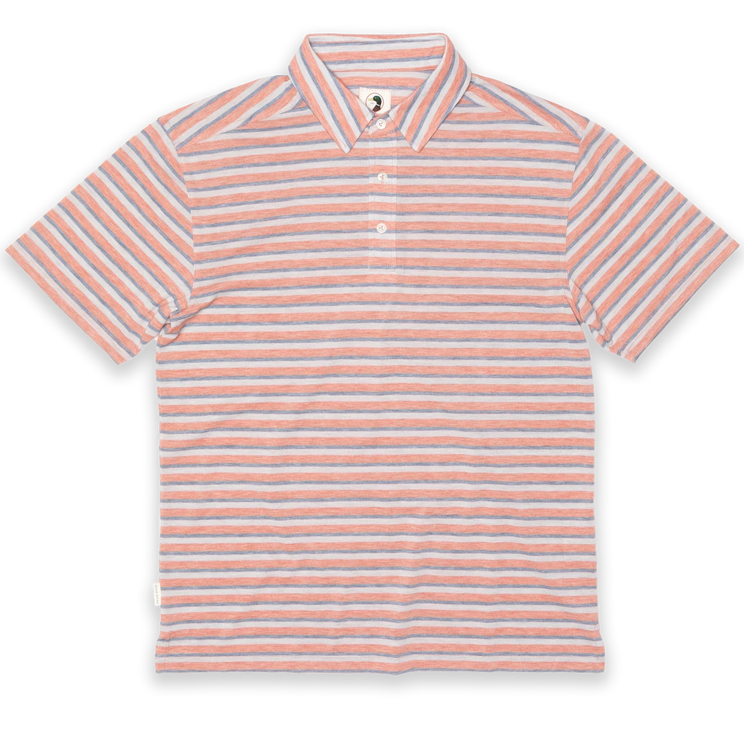 Duck Head Perry Stripe Performance Polo Shirt For Men 4 Duck Head Perry Stripe Performance Polo Shirt For Men