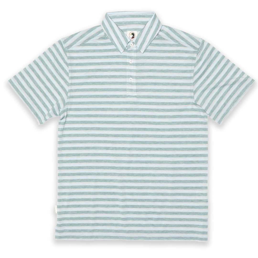 Duck Head Perry Stripe Performance Polo Shirt For Men 3 Duck Head Perry Stripe Performance Polo Shirt For Men