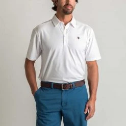Duck Head Hayes Performance Logo Polo For Men