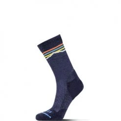 Fits Socks Light Hiker(Mountainscape) Crew Socks