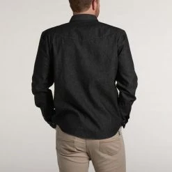 Howler Brothers Men's Dust Up Denim Shirt For Men