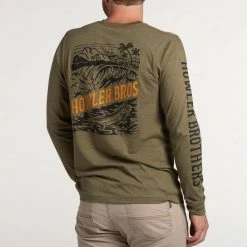 Howler Brothers Tarpon & Tube Long Sleeve T-Shirt For Men