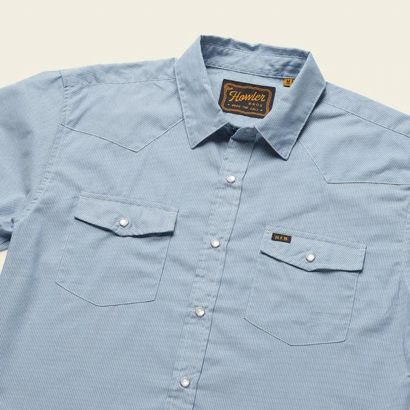 Howler Brothers H Bar B Snapshirt For Men Men's 6 Howler Brothers H Bar B Snapshirt For Men Men's