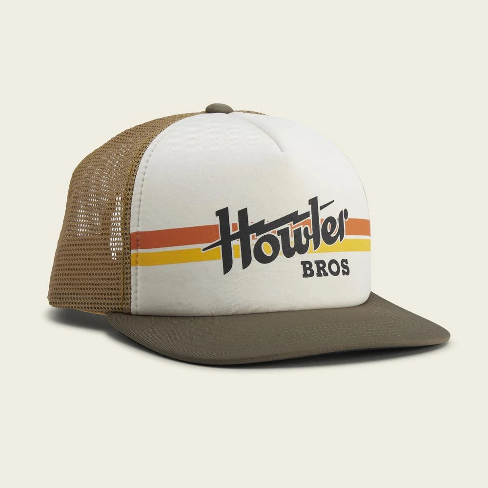Howler Brothers Electric Stripe Snapback Hat For Men 3 Howler Brothers Electric Stripe Snapback Hat For Men