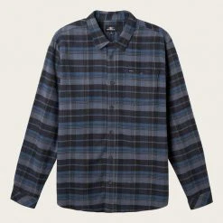 O'Neill Redmond Plaid Stretch Flannel For Men 12 O'Neill Redmond Plaid Stretch Flannel For Men