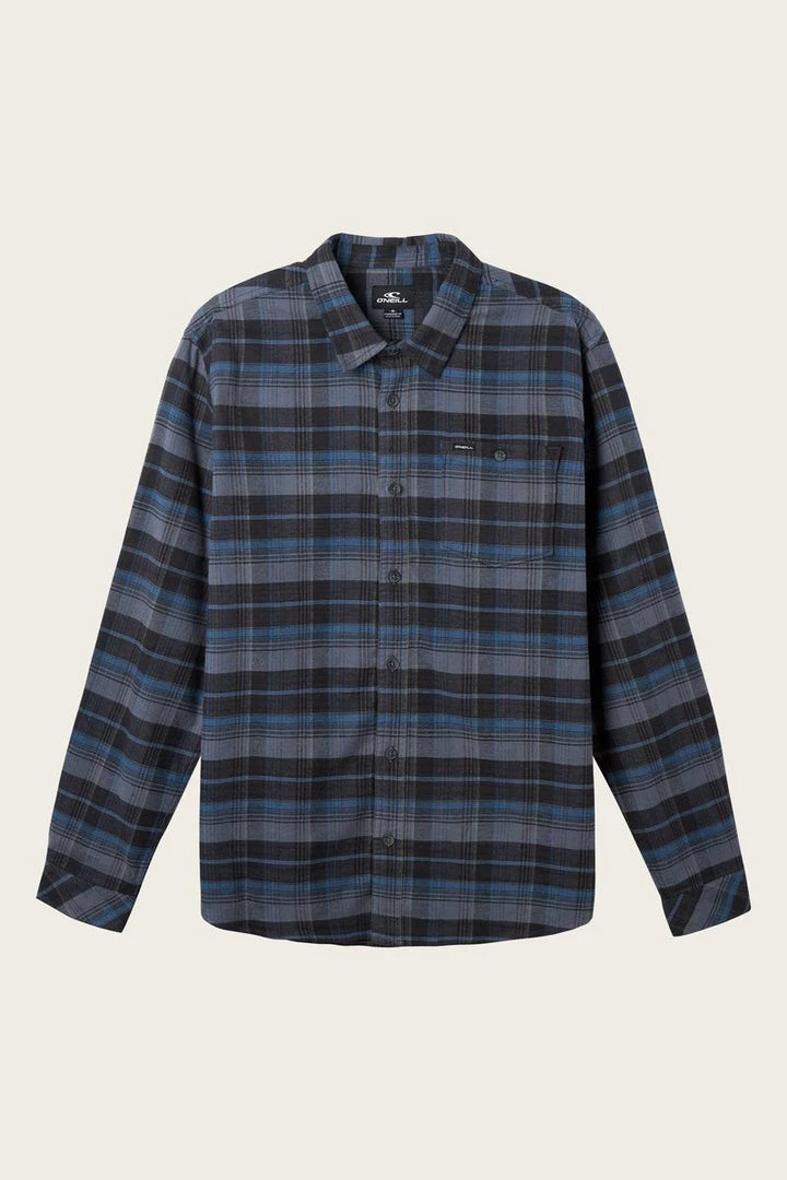 O'Neill Redmond Plaid Stretch Flannel For Men 6 O'Neill Redmond Plaid Stretch Flannel For Men