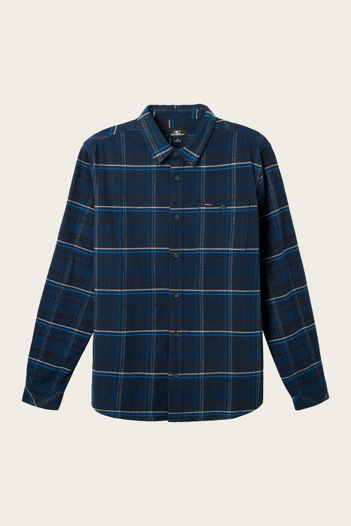 O'Neill Redmond Plaid Stretch Flannel For Men 8 O'Neill Redmond Plaid Stretch Flannel For Men